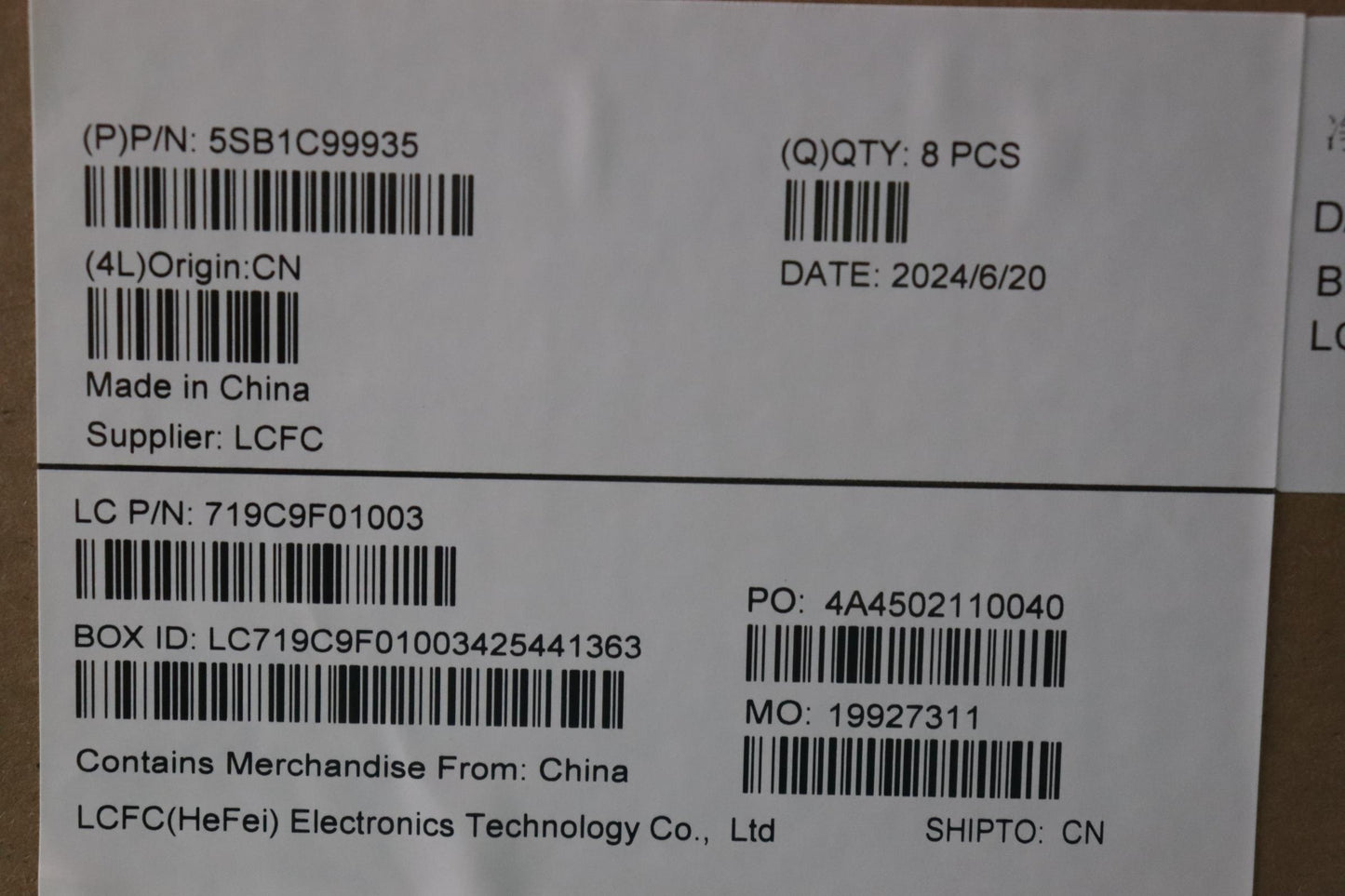 Lenovo Speakerint Fru Speaker E15G3 1 - 5SB1C99935