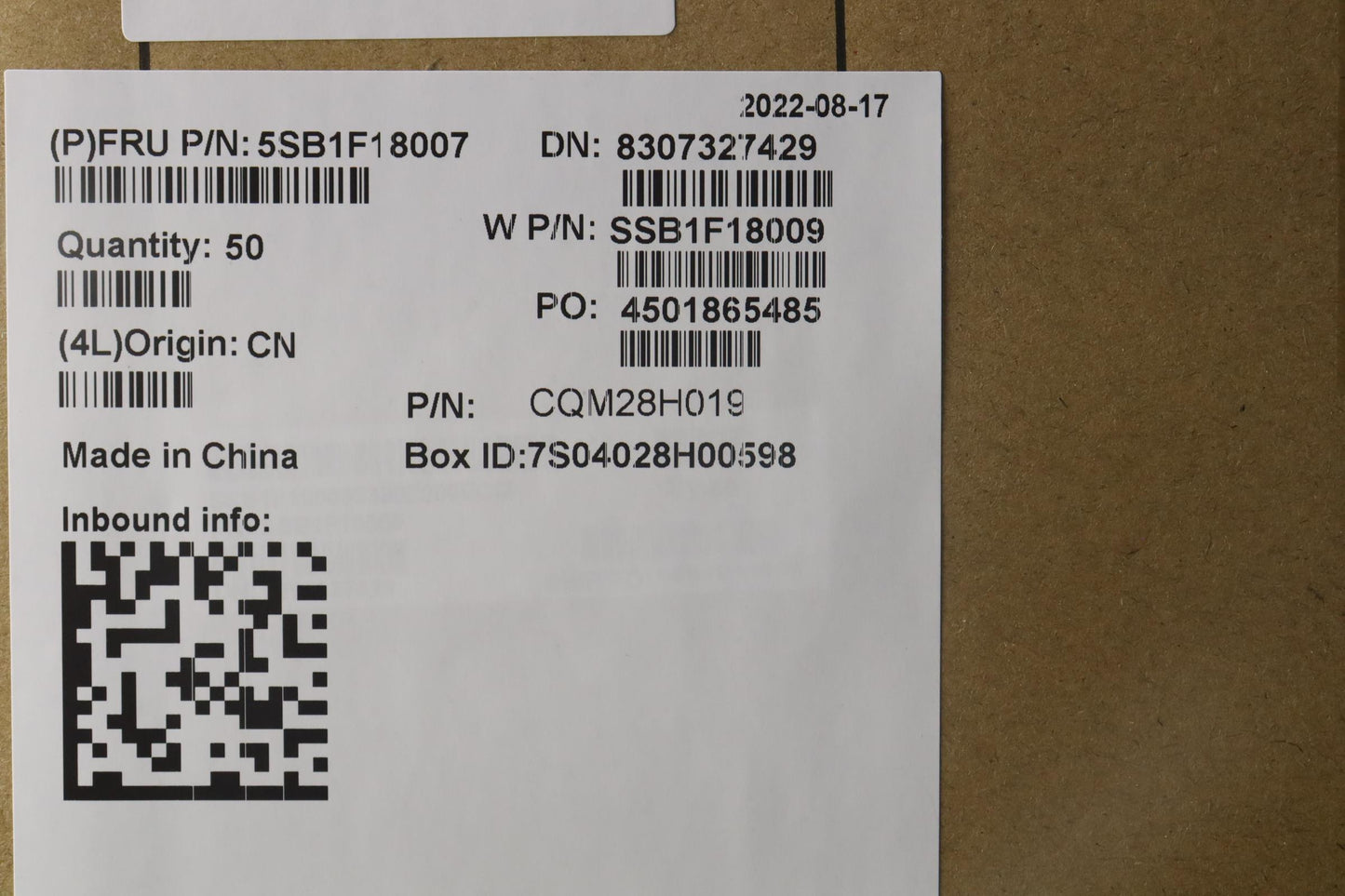 Lenovo Speakerint Fru Speaker 13Sg4 3 - 5SB1F18007