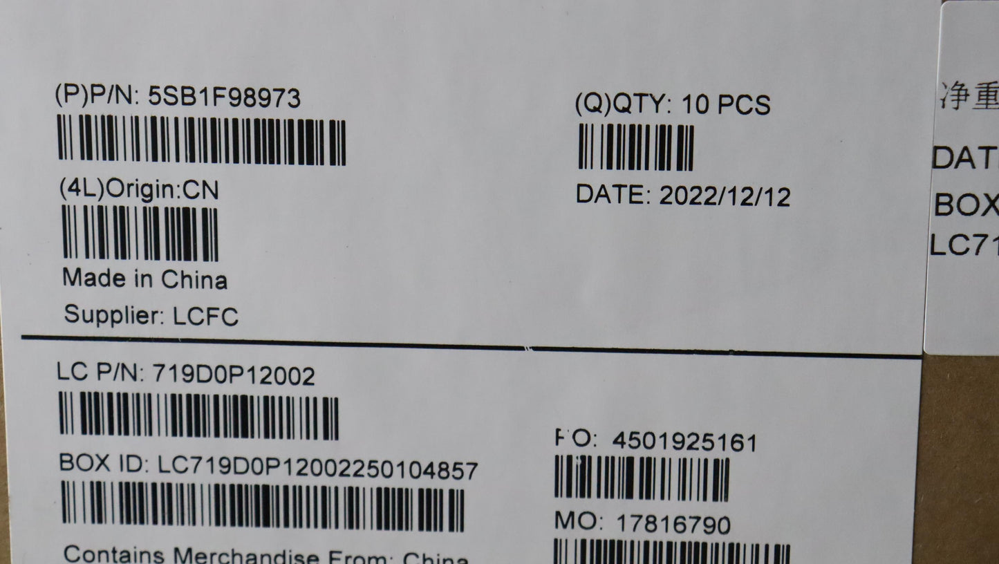 Lenovo Speakerint Fru Speaker S77014 - 5SB1F98973