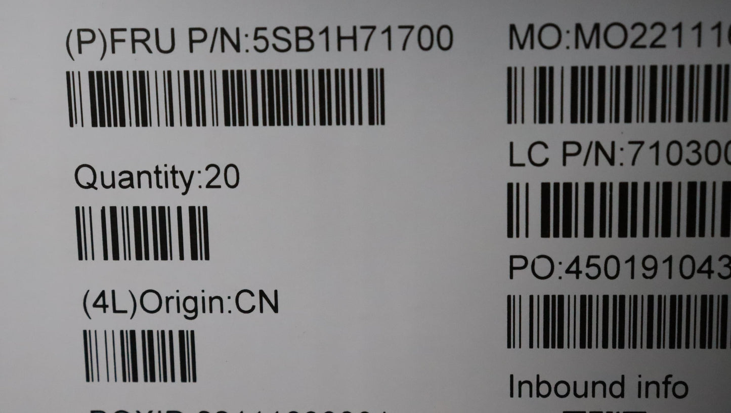 Lenovo Speakerint Fru Ts One Spk L - 5SB1H71700