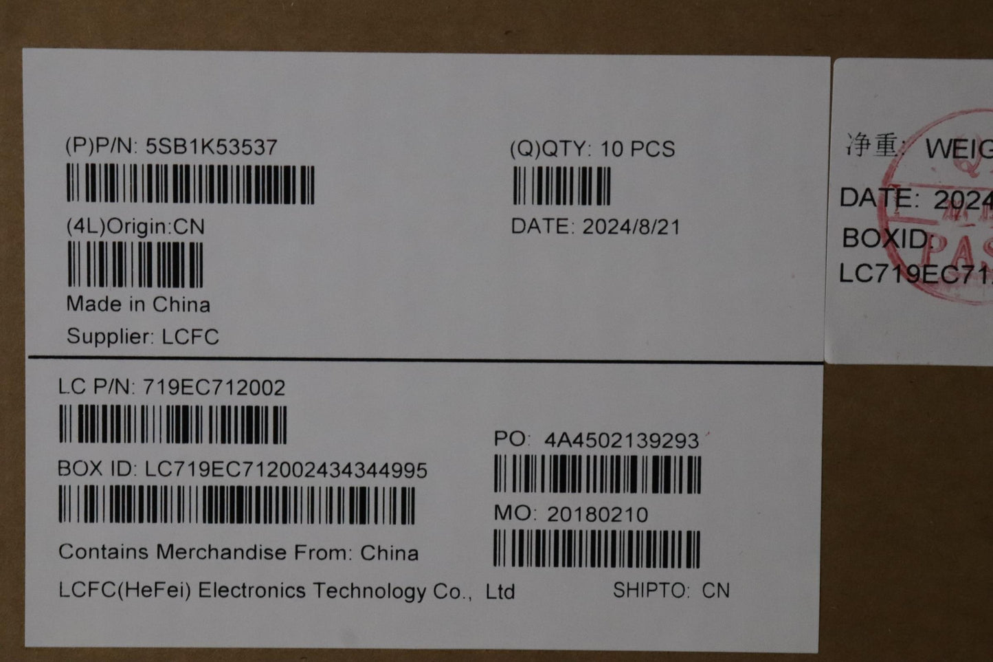 Lenovo Speakerint Fru Spk 78014Prox 4 - 5SB1K53537