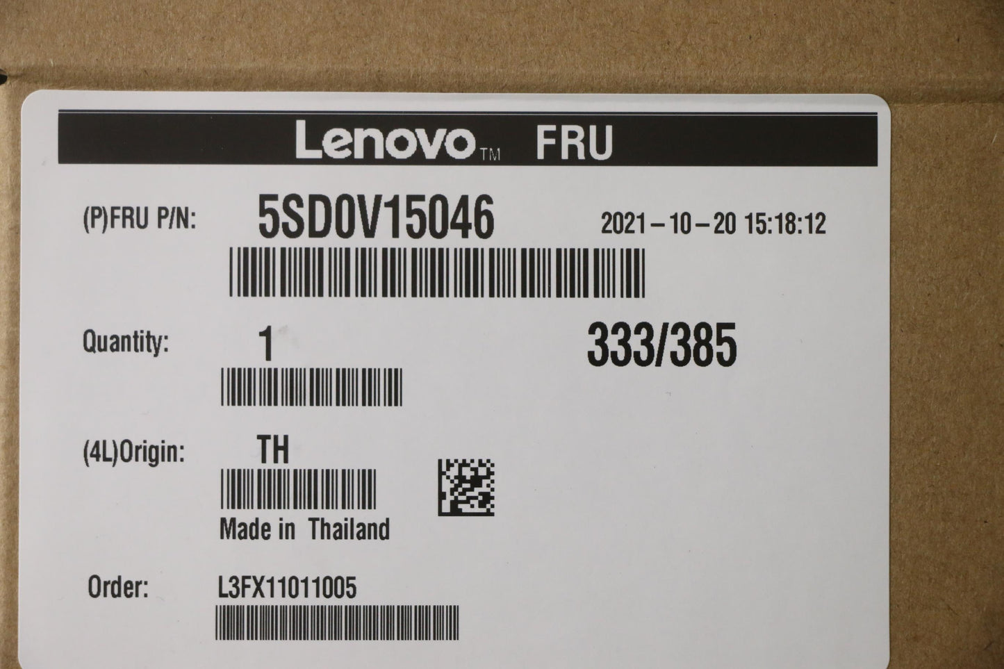Lenovo Ssd_Asm 512G M.2 2280 7Mmpcie3 - 5SD0V15046