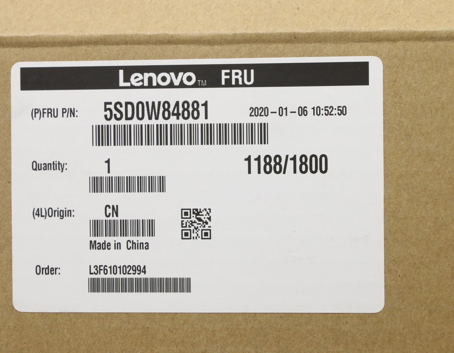 Lenovo Ssd Asm 256G 2.5 7Mm Sata6G S - 5SD0W84881