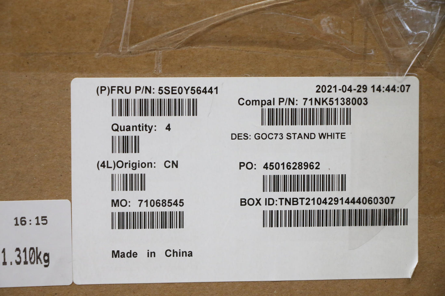 Lenovo Stand Monitor Stand,White,Aio - 5SE0Y56441