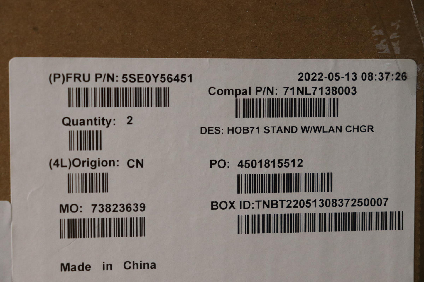 Lenovo Stand Tilt,Wireless,Storm Grey - 5SE0Y56451