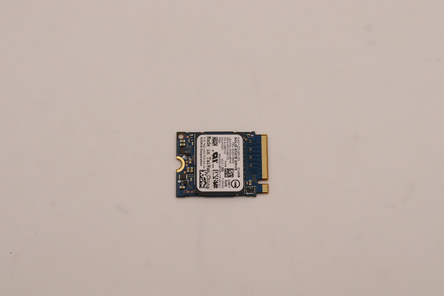 Lenovo Ssd_Asm 512G,M.2 2230,Pcie3X2, - 5SS0V06405