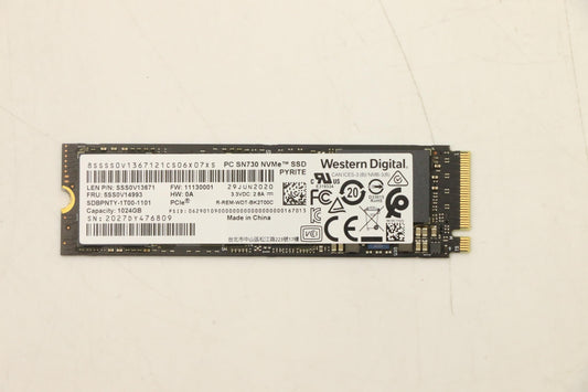 Lenovo (01FR582) SDK 1101 1TB M.2 PCIe 2280 SSD