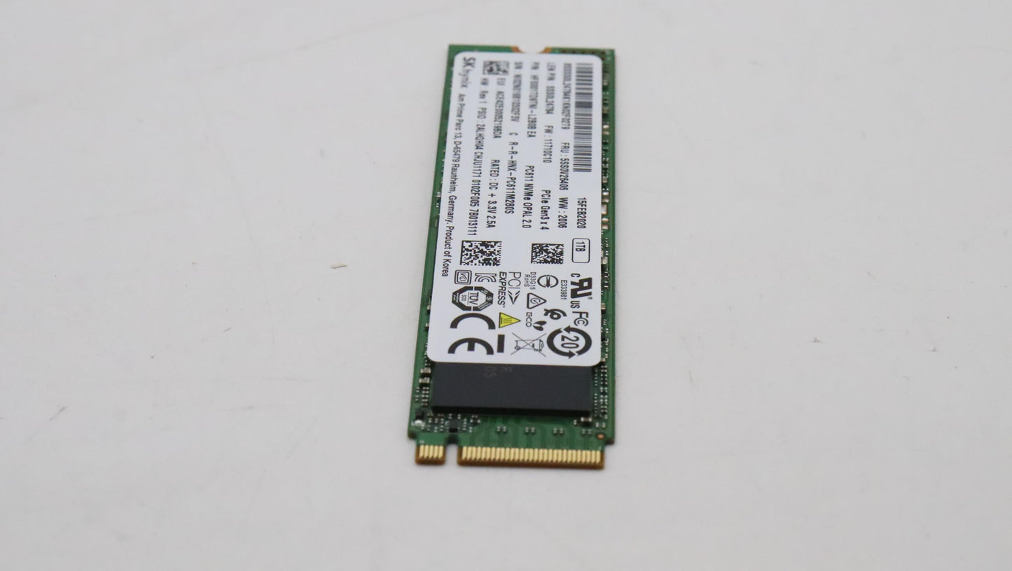 Lenovo Ssd_Asm 1Tbm.22280Pcie3X4Skhop - 5SS0V26406