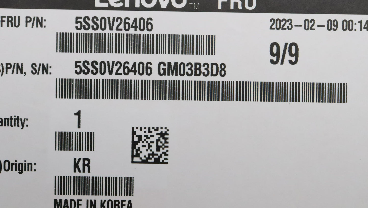 Lenovo Ssd_Asm 1Tbm.22280Pcie3X4Skhop - 5SS0V26406