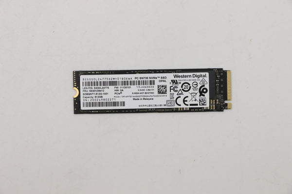 Lenovo 20N20042US Thinkpad T490 (Type 20N2, 20N3) Laptop SSD 512GB