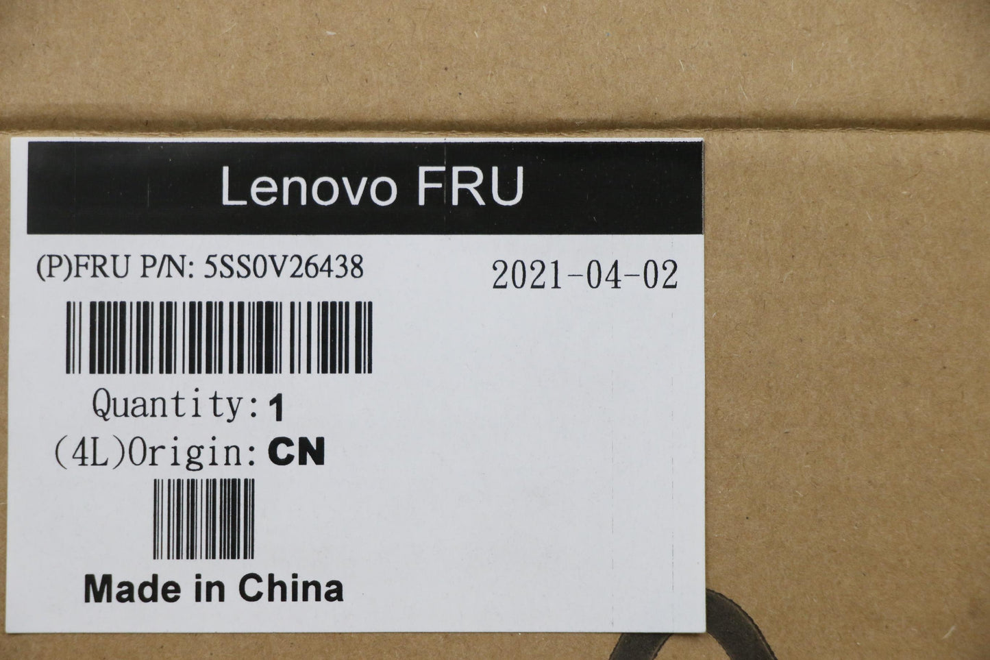 Lenovo (5SS0V26438) 512GB SSD, M.2 2242, PCIe 3x4, Standard, SK Hynix