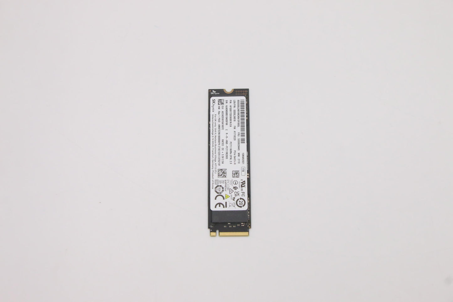 Lenovo (5SS0V26443) SSD 1TB, M.2, 2280, PCIe 3x4, OPAL, SK Hynix