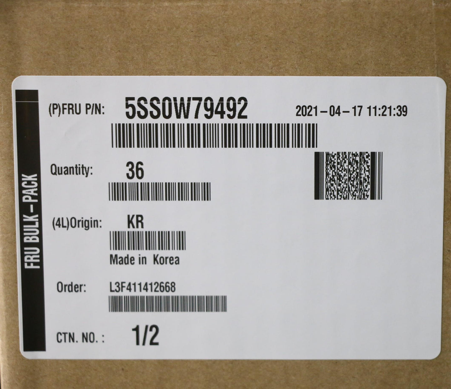 Lenovo SSD - 5SS0W79492