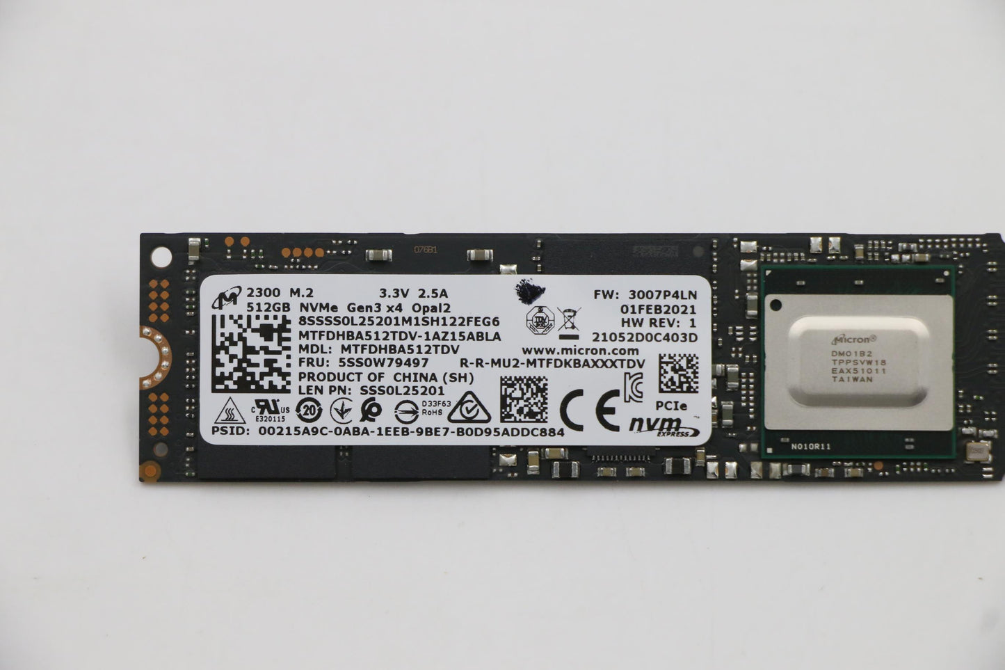 Lenovo Ssd_Asm 512G,M.2,2280,Pc - 5SS0W79497