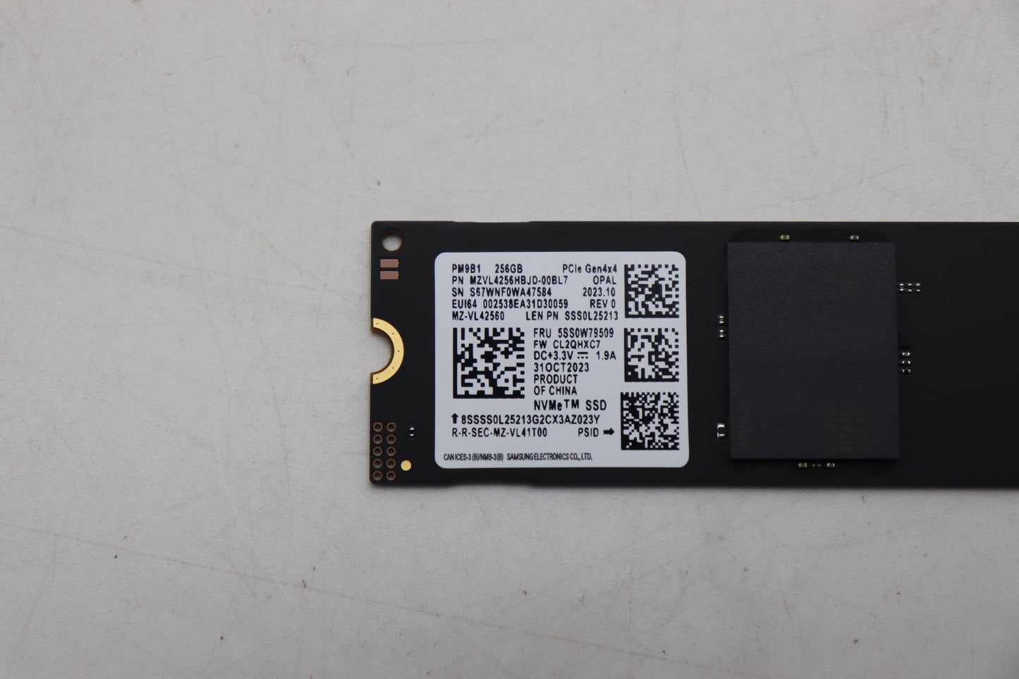 Lenovo Ssd Assembly 256G,M.2,2280,Pci - 5SS0W79509