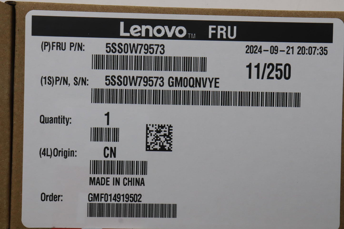 Lenovo Ssd_Asm 256G,M.2,2242,Pcie4X4, - 5SS0W79573