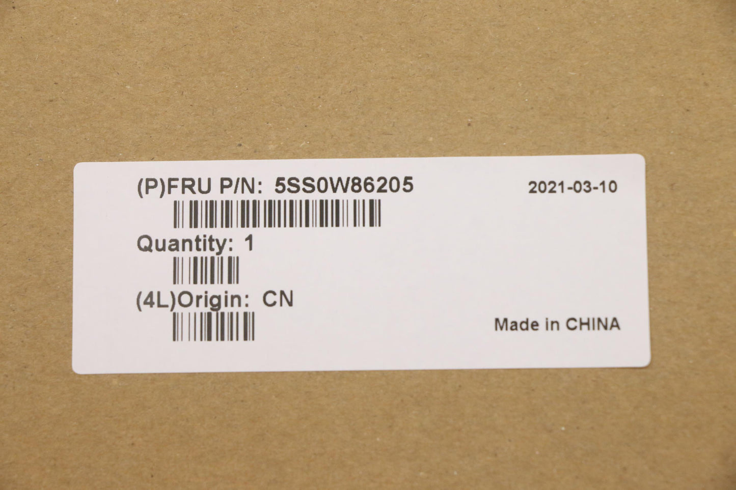Lenovo Ssd Umis Ah640 256G Pcie 2280 - 5SS0W86205