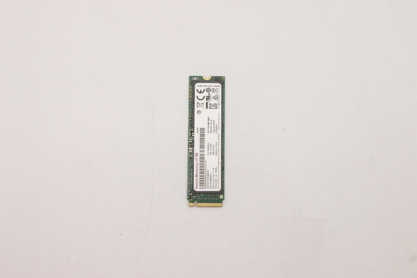 Lenovo Ssd Umis Ah640 256G Pcie 2280 - 5SS0W86205