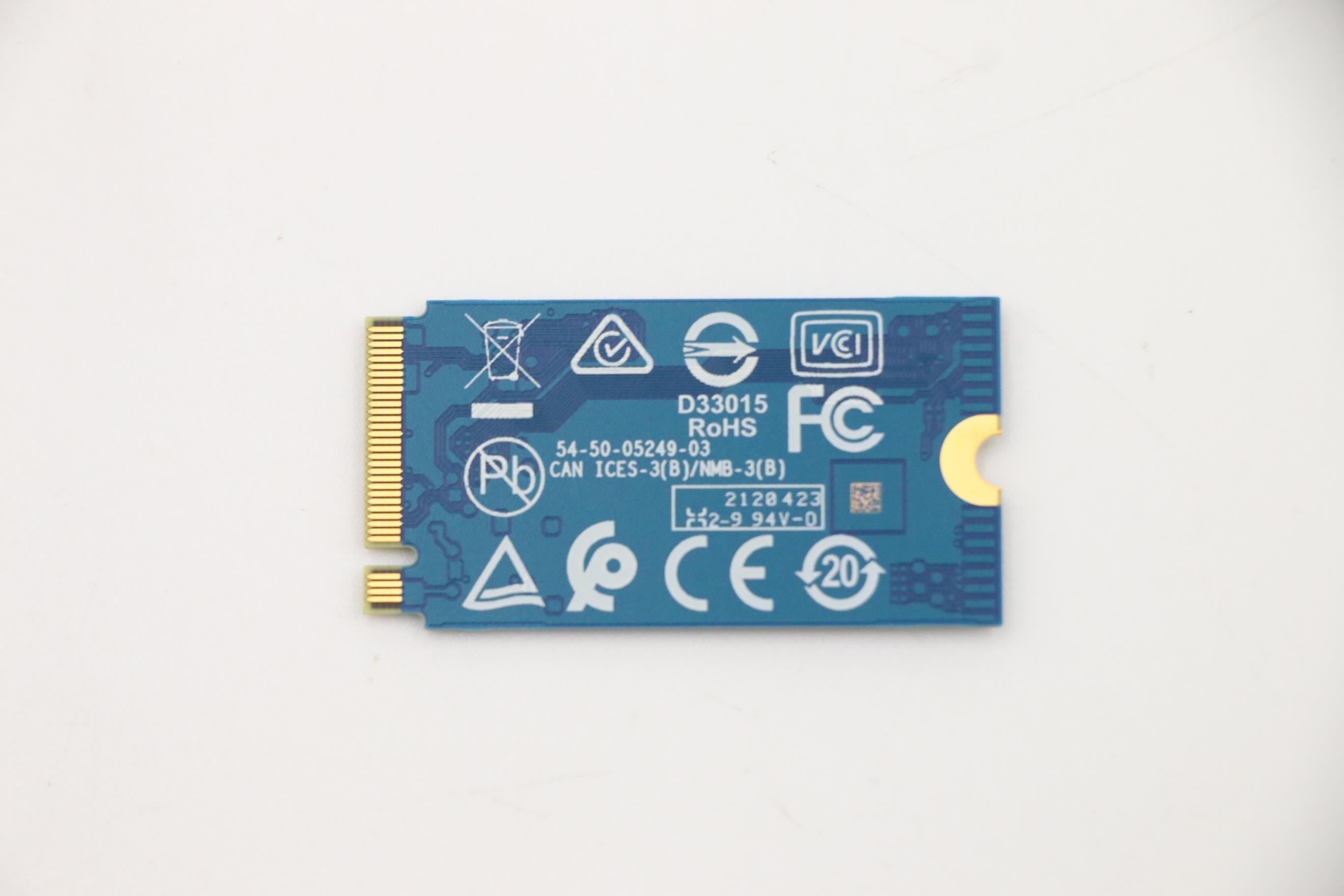 Lenovo SSD, 256GB, M.2 2242, PCIe 3x4, Standard, WD - 5SS0X54155