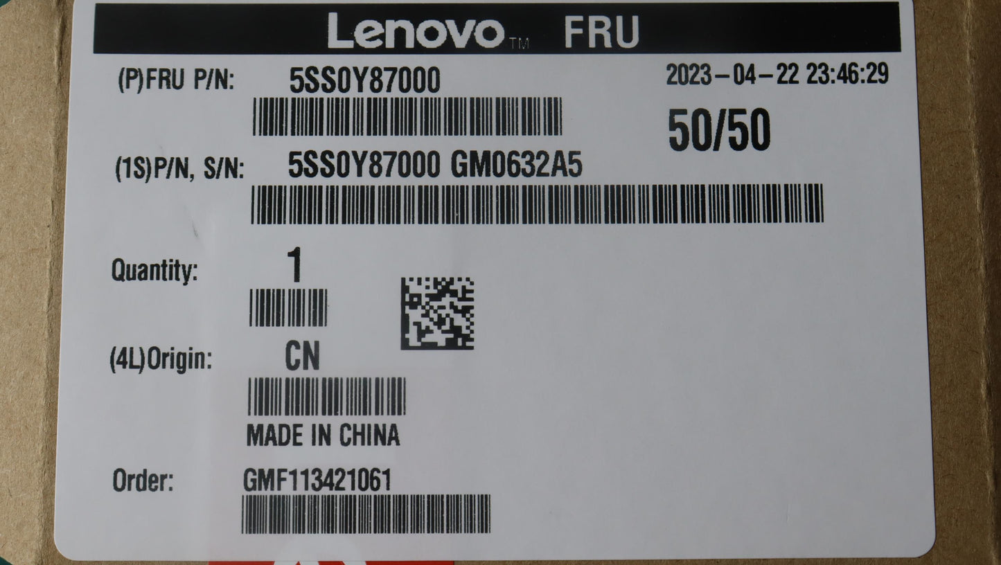 Lenovo Ssd_Asm 512G,M.2,2280,Pcie4X4, - 5SS0Y87000