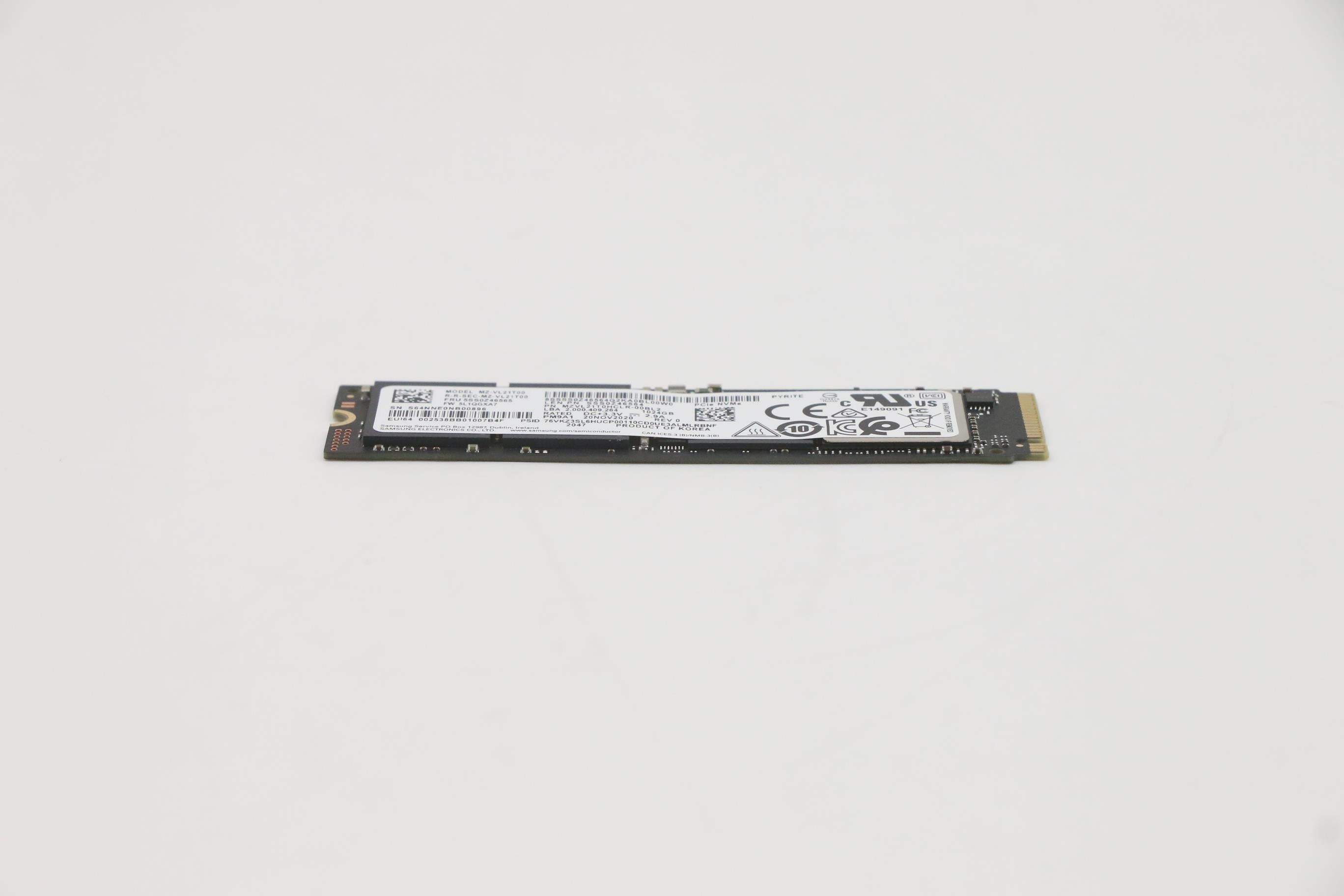 Lenovo 1TB SSD, M.2 2280, PCIe 4x4, Samsung - 5SS0Z46565– LenovoPart