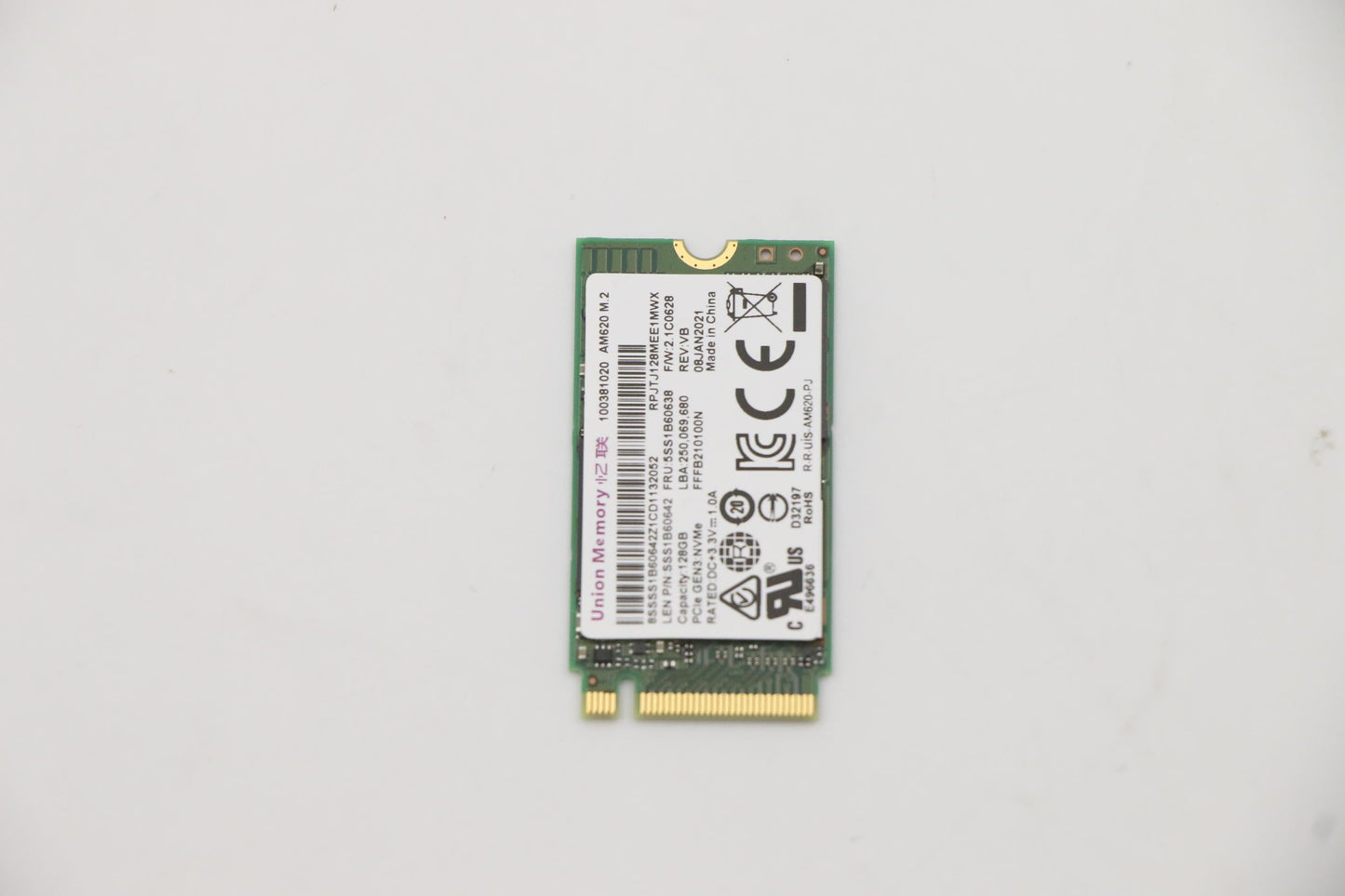 Lenovo Ssd Umis Am620 128G M.2 Pcie 2 - 5SS1B60638