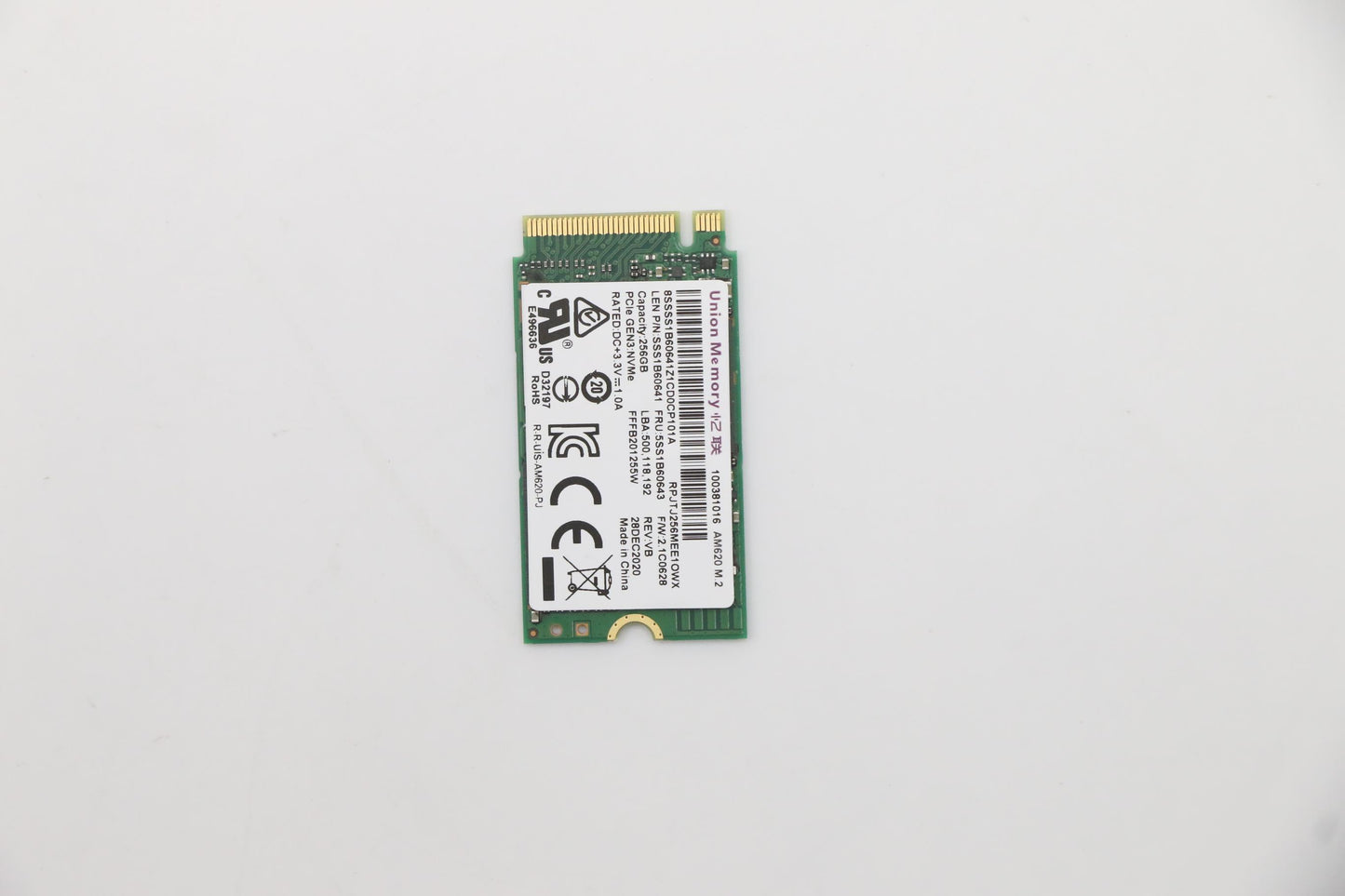 Lenovo Ssd Umis Am620 256G M.2 Pcie 2 - 5SS1B60643