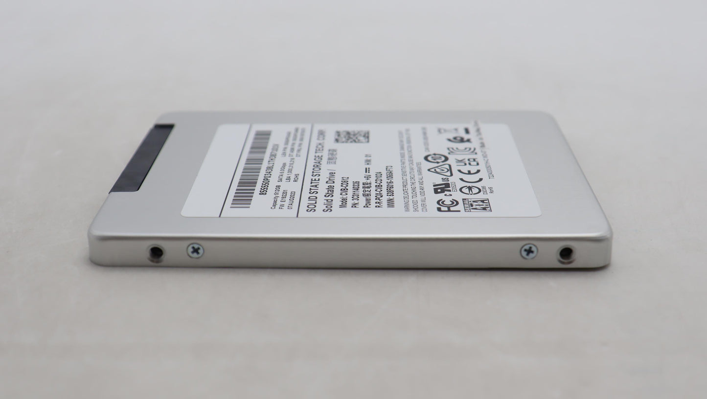 Lenovo Ssd_Asm Lit Cvb 512G 2.5 - 5SS1B79278