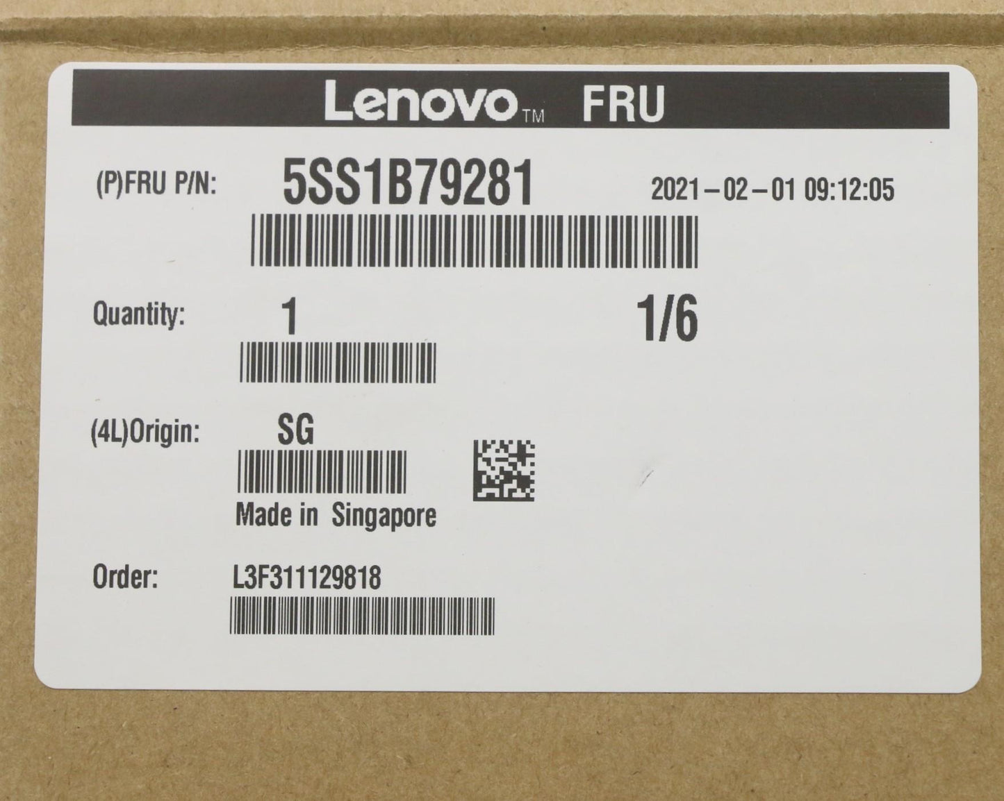 Lenovo Ssd_Asm Mic 5210 3.84T 2.5 Sat - 5SS1B79281