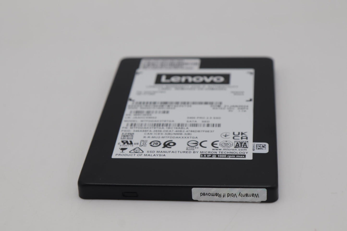 Lenovo Ssd_Asm 3.84T 2.5 Sata Mic - 5SS1B79283