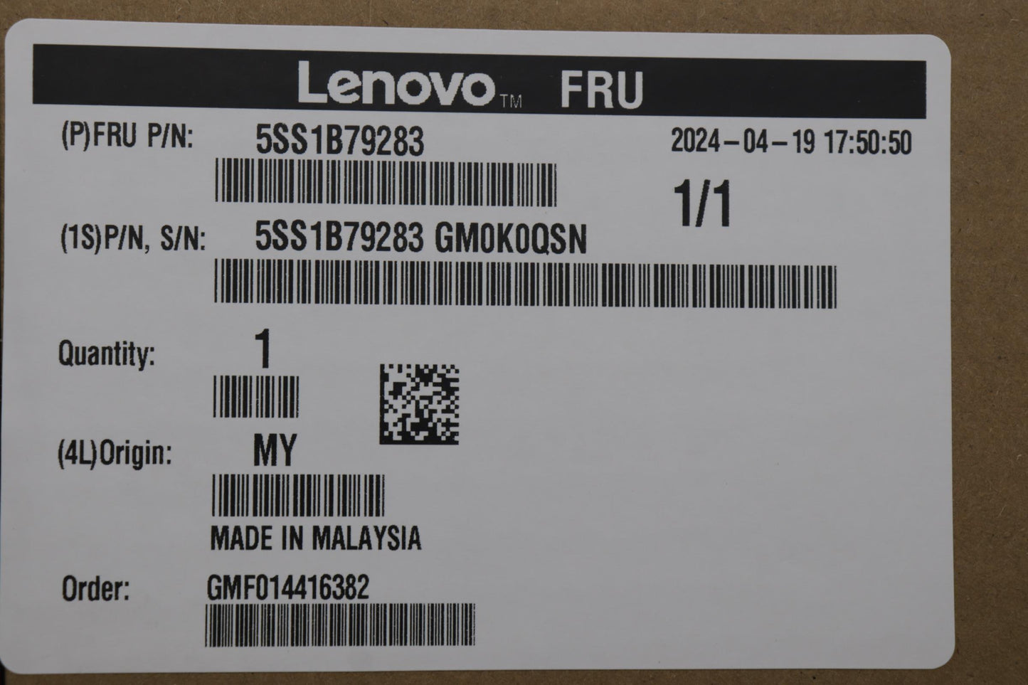 Lenovo Ssd_Asm 3.84T 2.5 Sata Mic - 5SS1B79283