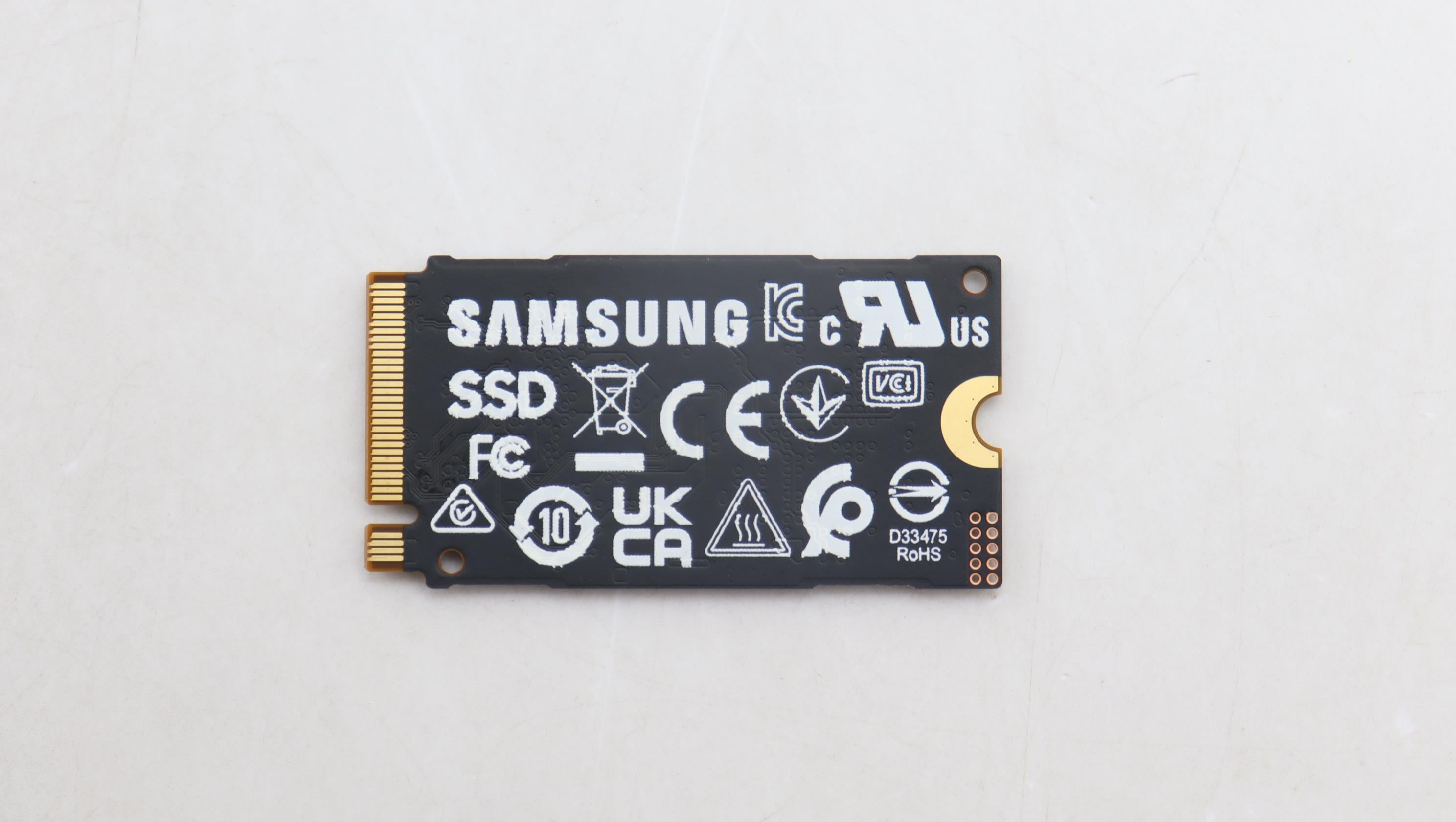 Lenovo SSD 512GB, M.2, 2242, PCIe 4x4, Standard, Samsung