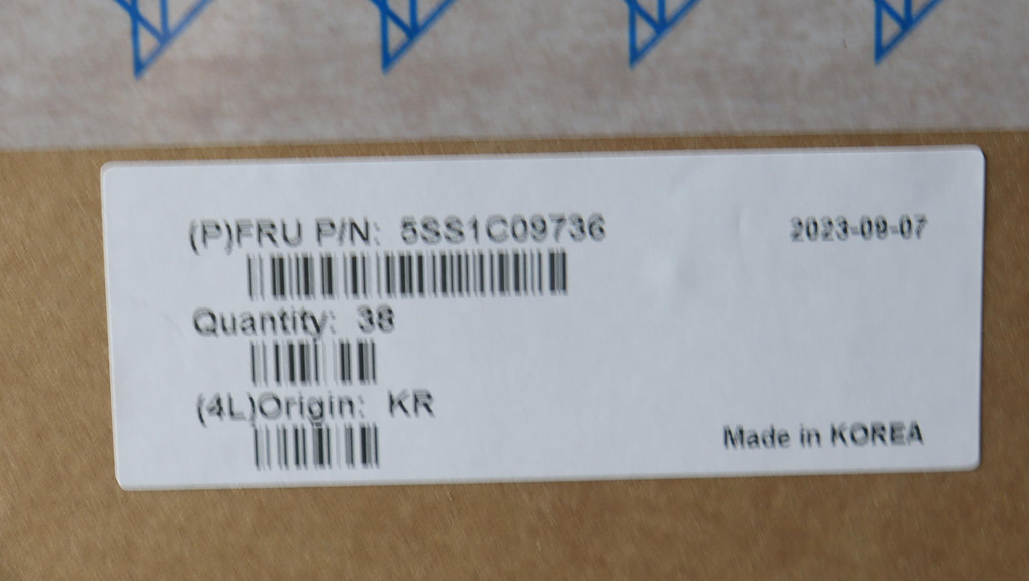 Lenovo SSD 512GB, M.2, 2242, PCIe 4x4, Standard, Samsung - 5SS1C09736