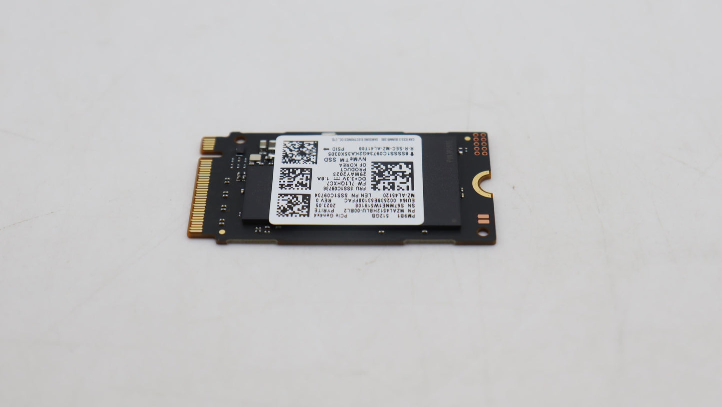 Lenovo 512GB SSD, M.2 2242, PCIe4x4, KIOXIA - 5SS1D33970