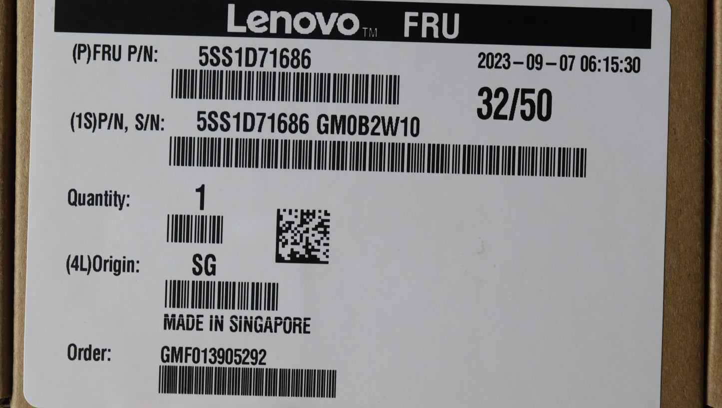 Lenovo Ssd_Asm 512G,M.2,2280,Pcie4X4, - 5SS1D71686