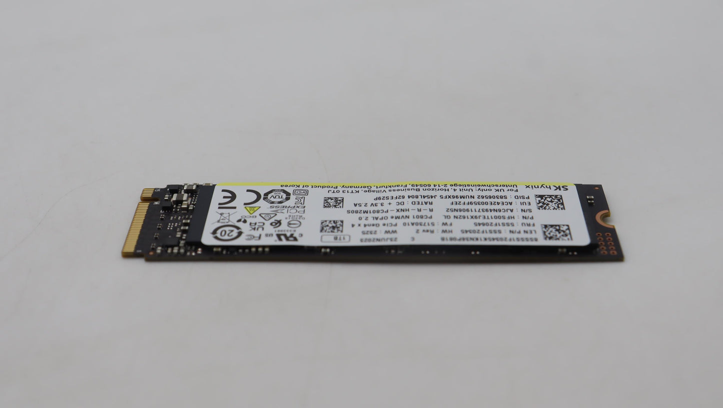 Lenovo 1TB SSD, M.2, 2280, PCIe 4x4, OPAL, Samsung - 5SS0W79571