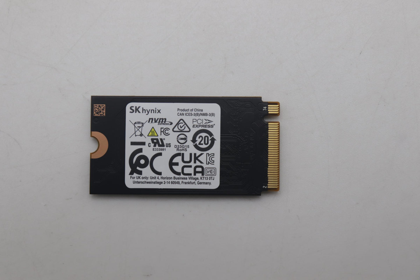 Lenovo 512GB SSD, M.2 2242, PCIe 4x4, UMIS - 5SS1D05472