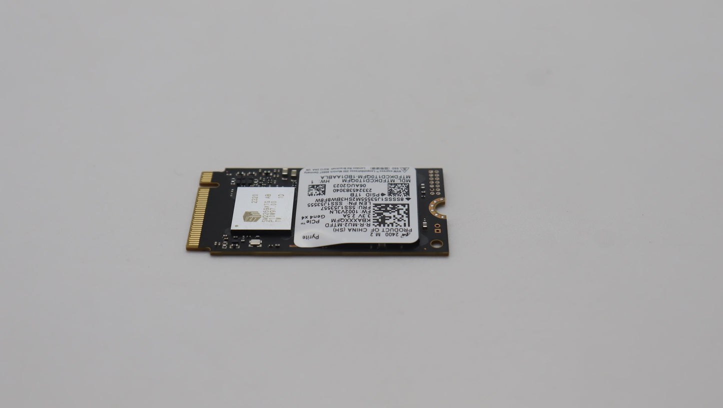 Lenovo Ssd Mic 2400 1T 2242 Pcie G4 X - 5SS1J53557