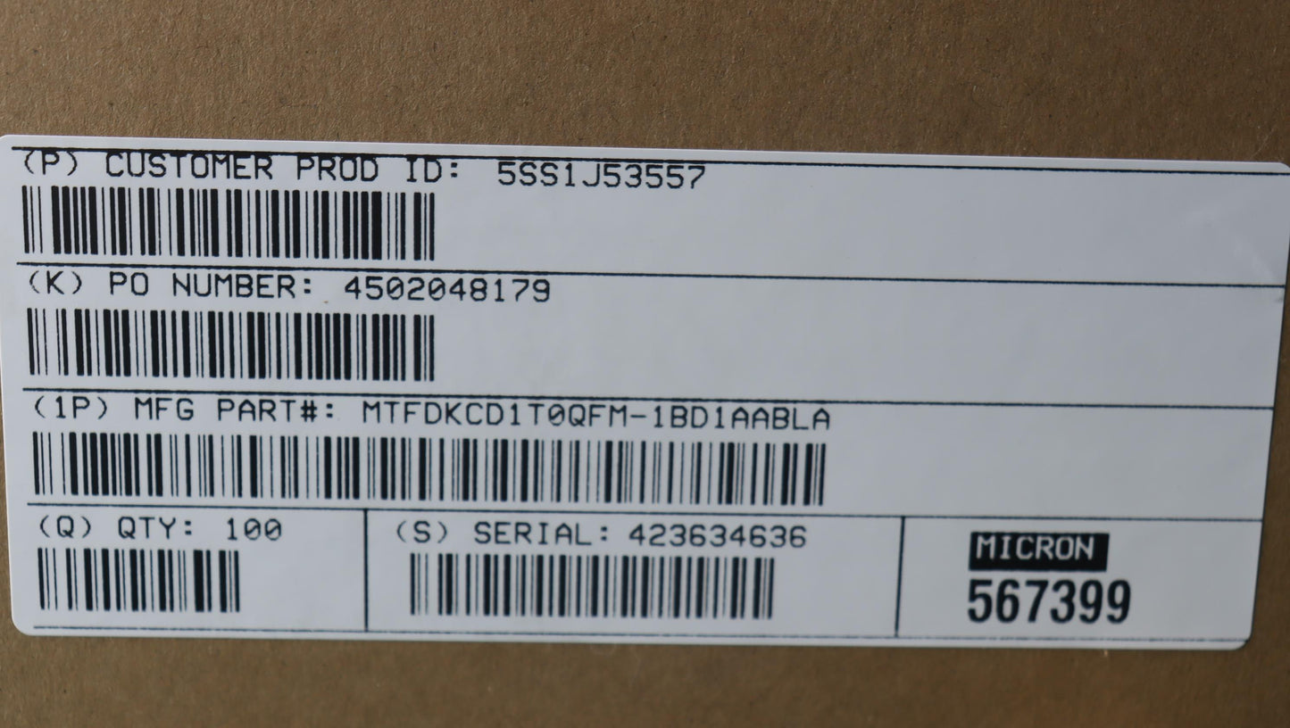 Lenovo Ssd Mic 2400 1T 2242 Pcie G4 X - 5SS1J53557