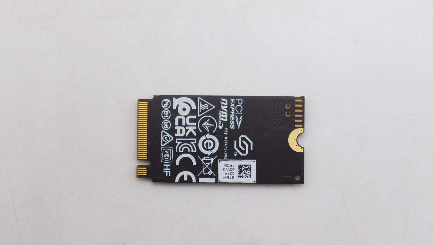 Lenovo Ssd Sol Echo Harbor 1T 2242 Pc - 5SS1K21276