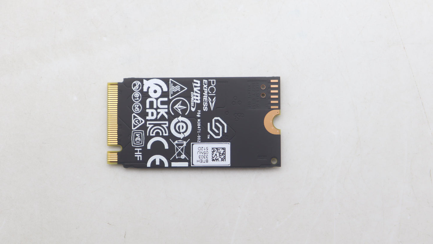 Lenovo Ssd Sol Echo Harbor 512G 2242 - 5SS1K21279