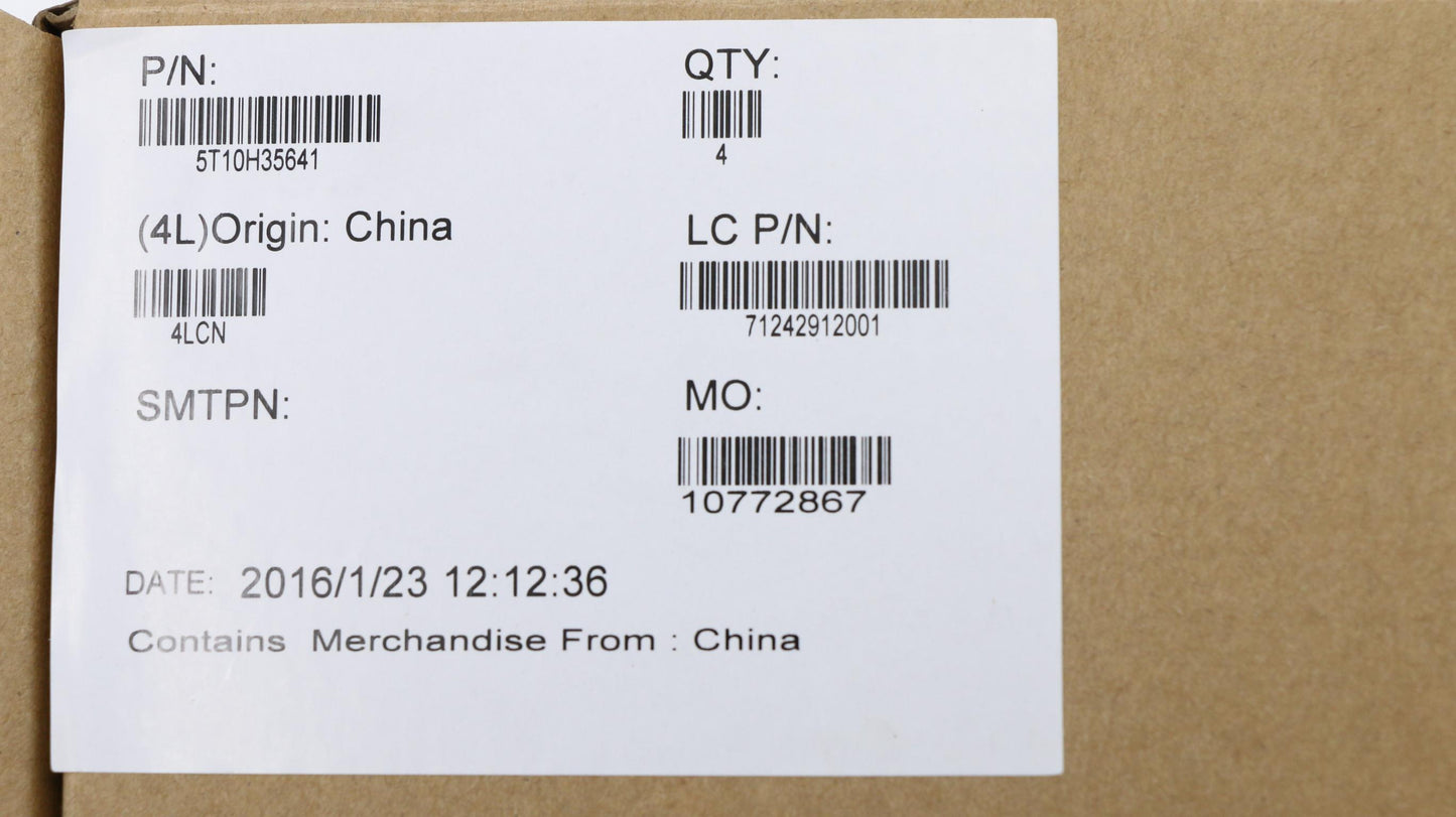 Lenovo Ks Kits Screws And Labels - 5T10H35641