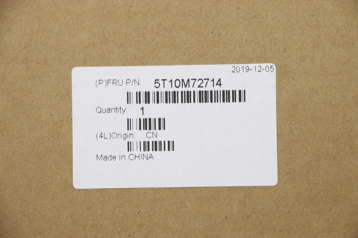 Lenovo Panel Adhesive Btm R&L - 5T10M72714