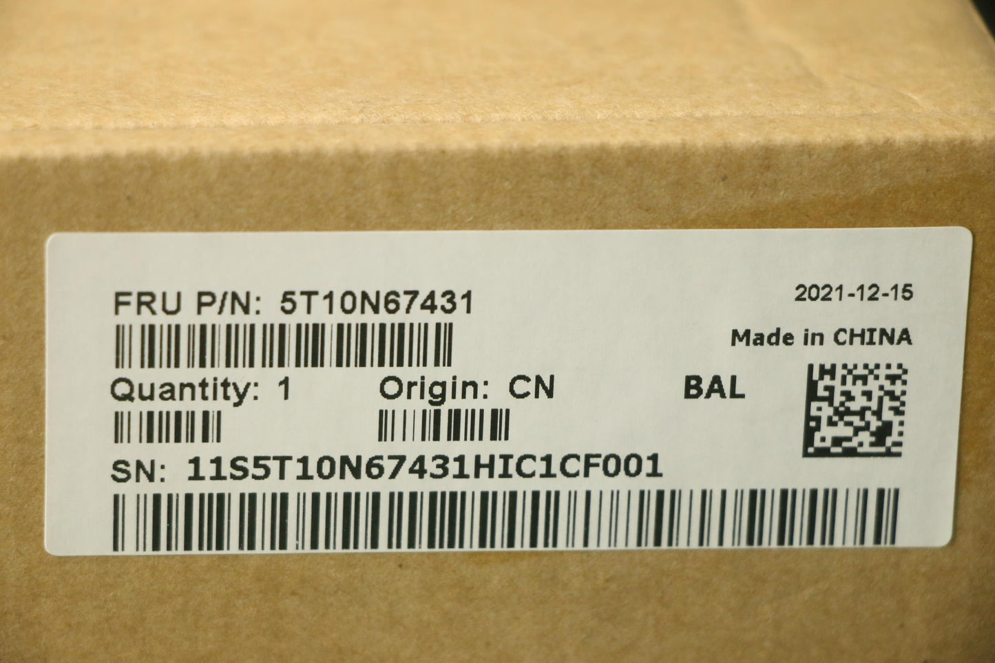 Lenovo Removable Tape C 80X8 - 5T10N67431