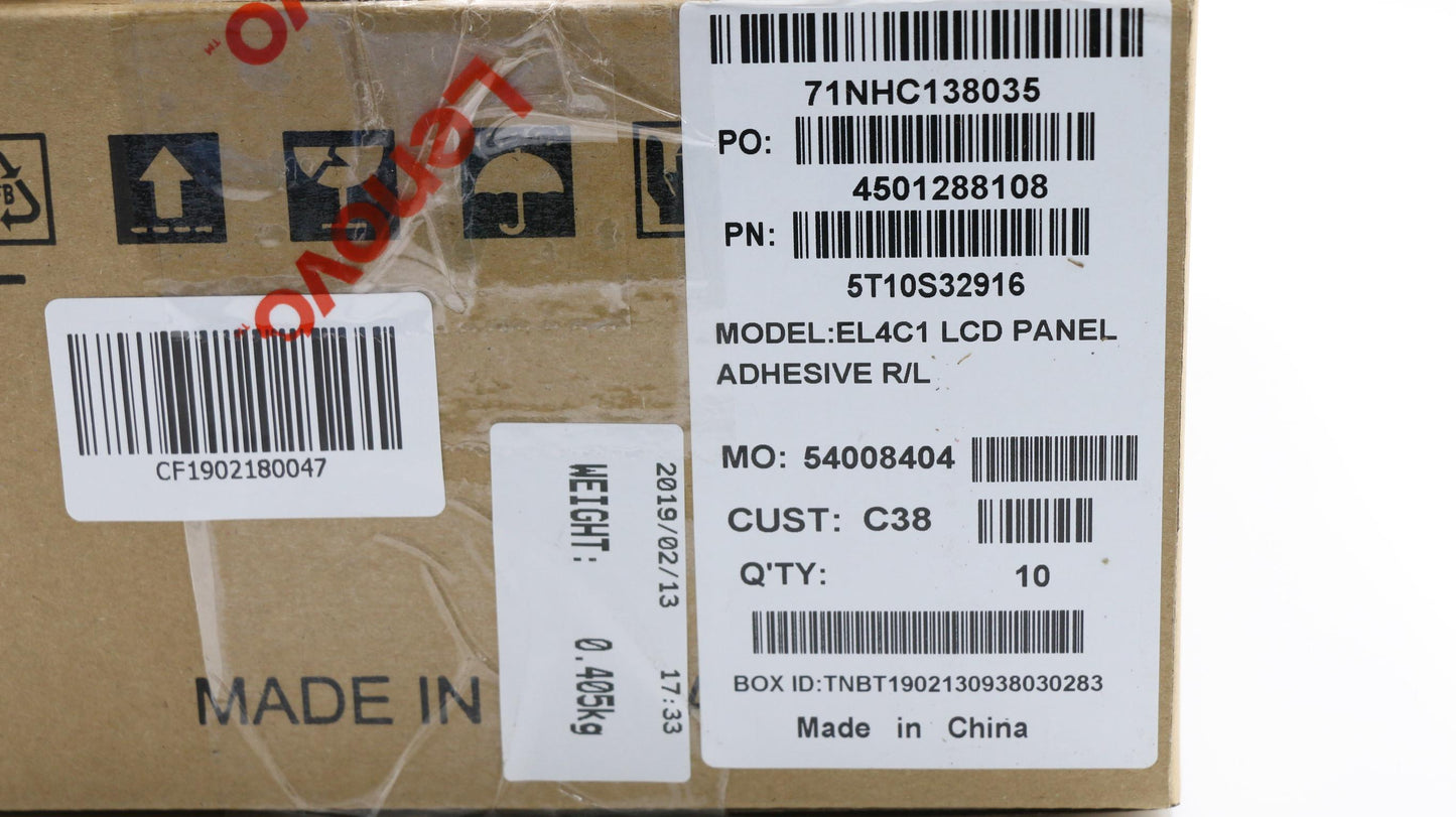 Lenovo Lcd Panel Adhesive R/L - 5T10S32916