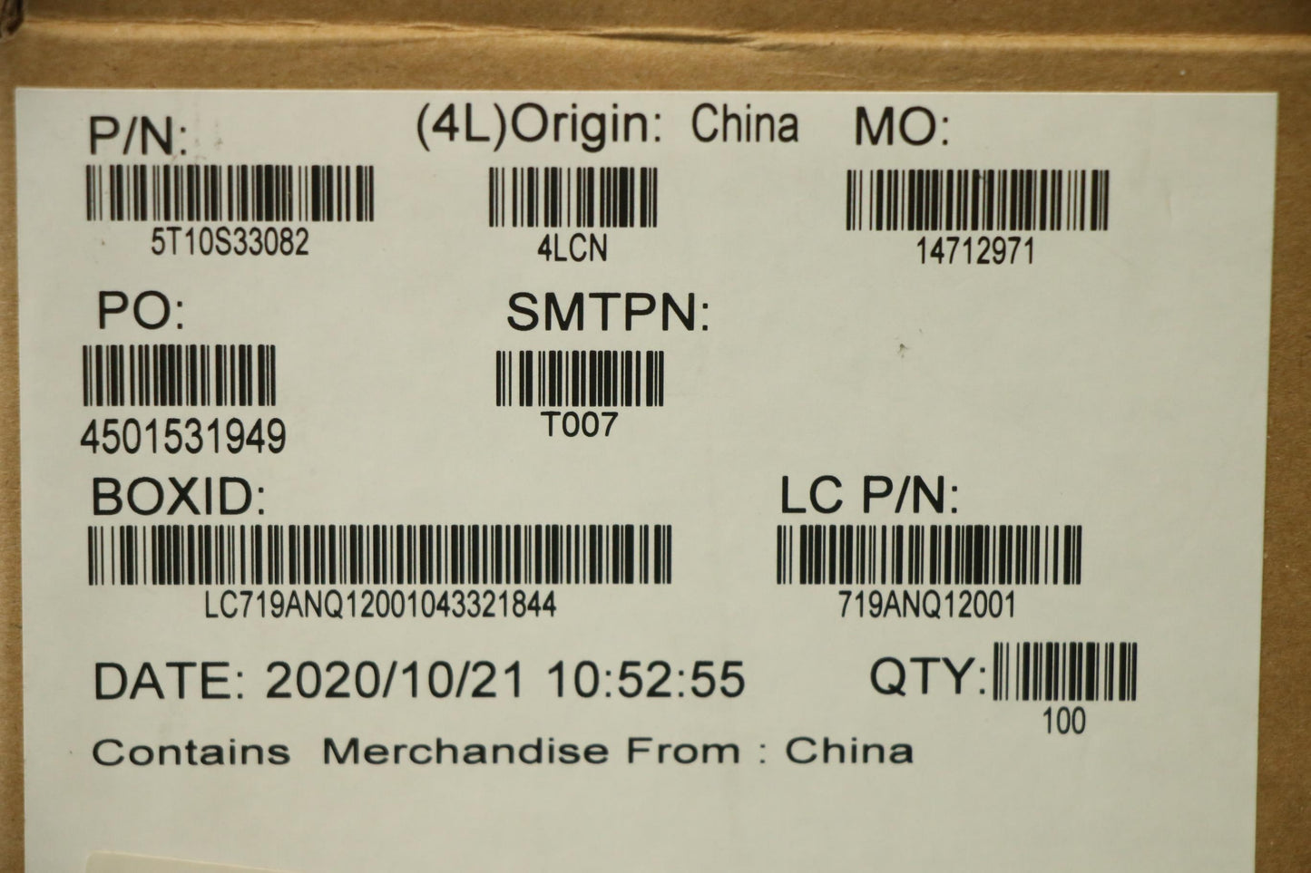 Lenovo Mylar L 81Wa For Non Hdd - 5T10S33082