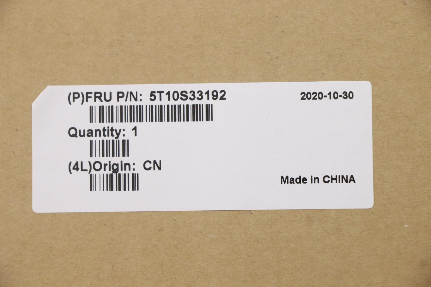 Lenovo Tape Tape H 82Cu Db_Connector_ - 5T10S33192
