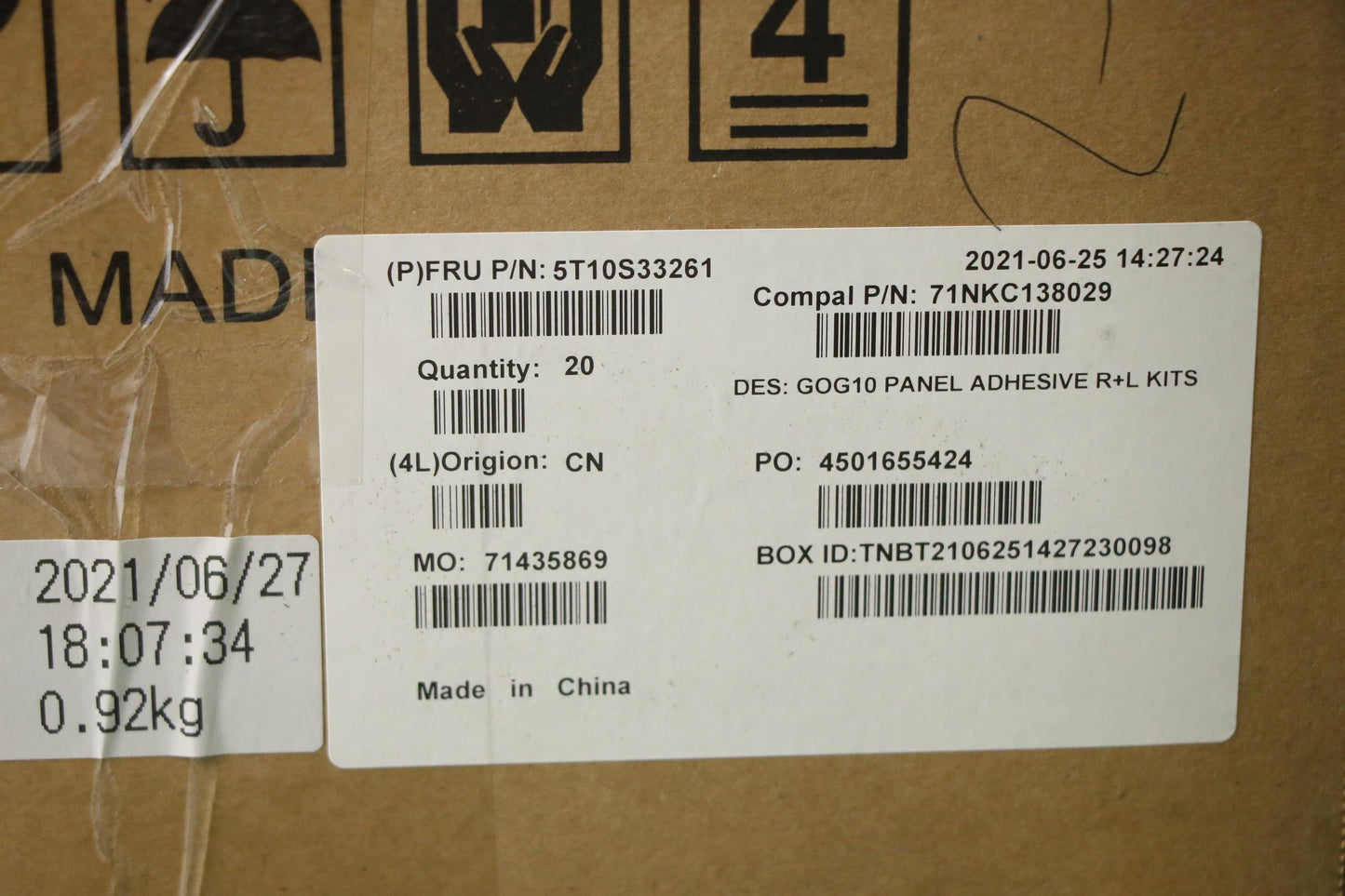 Lenovo Tape Removable Tape C 82K1 R+L - 5T10S33261