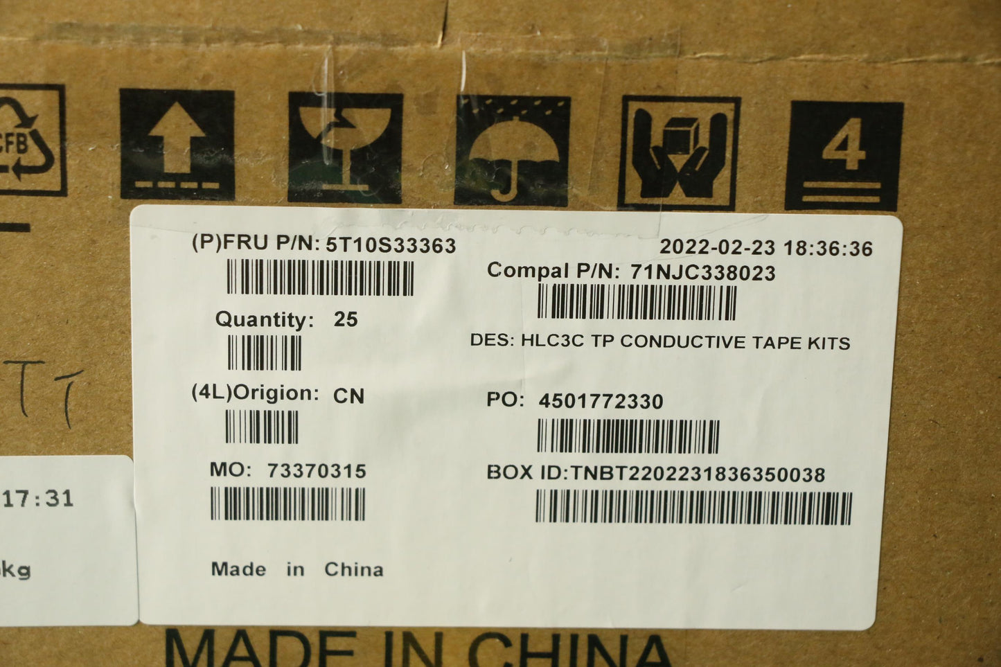 Lenovo Tape Tape C 82Ud Tp Conductive - 5T10S33363