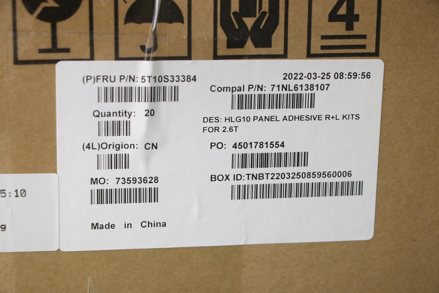 Lenovo Tape Removable Tape C 82S9 2.6 - 5T10S33384